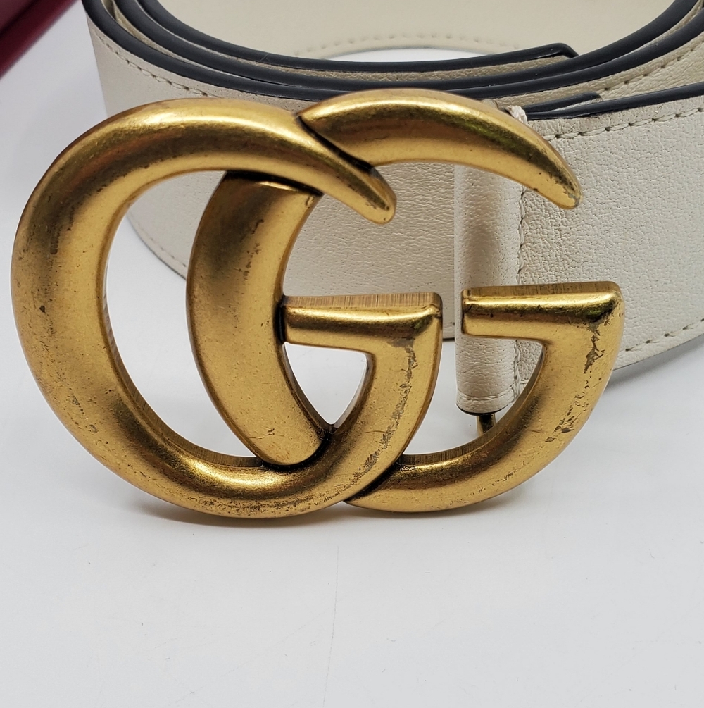 Gucci GG Marmont Leather Belt - Picture 6 of 6